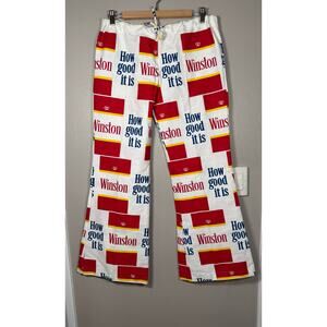 Vintage 70’s Winston Cigarettes Fancy Pants Bell Bottoms size M
